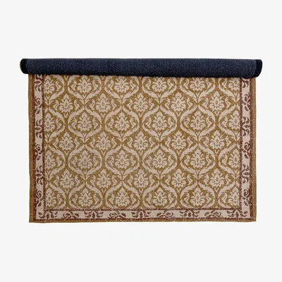 Olivia's Bloomingville Danniella Cotton Rug in Brown