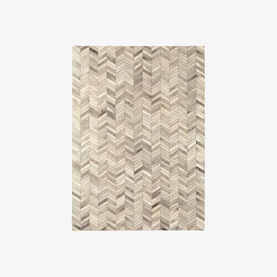 Olivia's Asiatic Carpets Gaucho Hand Sewn Rug Chevron - 120 x 170cm