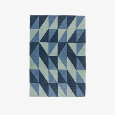 Olivia's Asiatic Carpets Reef Handtufted Rug Flag Blue - 200 x 290cm