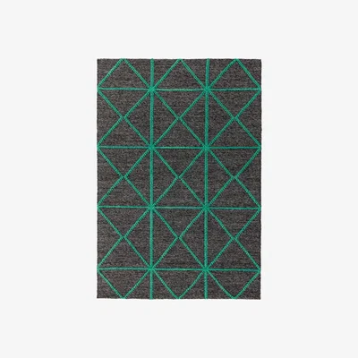 Olivia's Asiatic Carpets Prism hAND wOVEN Rug Green - 200 x 290cm