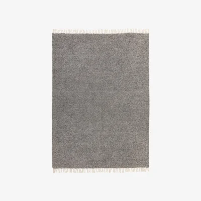 Olivia's Asiatic Carpets Clover Hand Woven Rug Dark grey - 160 x 230cm