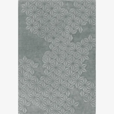Olivia's Asiatic Carpets Starburst Hand Tufted Rug Silver - 200 x 290cm