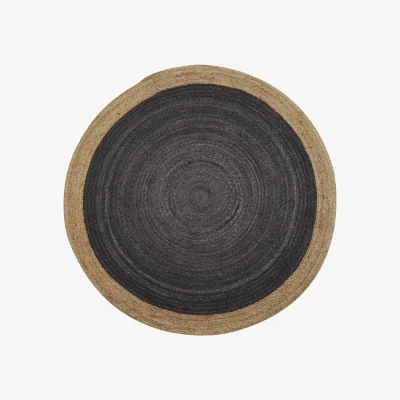 Olivia's Native Home Rug Milano Soft Jute Light Grey / Light Grey / Large, Round