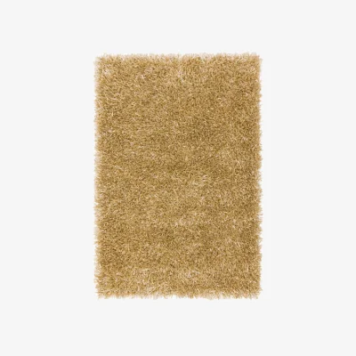 Olivia's Asiatic Carpets Metallica Hand Woven Rug Gold - 120 x 180cm