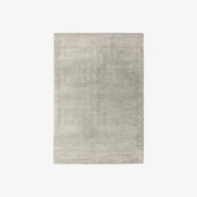 Olivia's Asiatic Carpets Kingsley Hand Woven Rug Silver - 120 x 170cm
