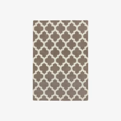 Olivia's Asiatic Carpets Artisan Hand Tufted Rug Taupe - 120 x 170cm