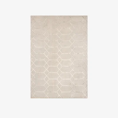 Olivia's Asiatic Carpets Koko Machine Knitted Rug Silver - 200 x 290cm