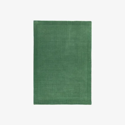 Olivia's Asiatic Carpets York Hand Woven Rug Forest Green - 160 x 230cm