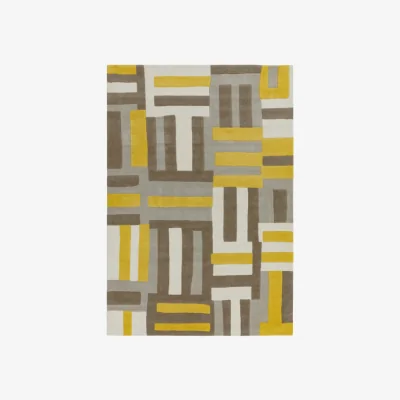Olivia's Asiatic Carpets Matrix Hand Tufted Rug Code Yellow - 200 x 300cm