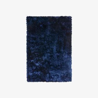 Olivia's Asiatic Carpets Whisper Table Tufted Rug Navy Blue - 140 x 200cm