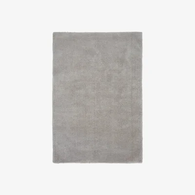 Olivia's Asiatic Carpets Lulu Soft Touch Table Tufted Rug Silver - 160 x 230cm