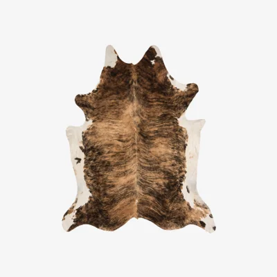 Olivia's Asiatic Carpets Rodeo Cowhide Hand Finished Rug Exotic Medium - 100 x 100cm