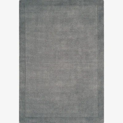 Olivia's Asiatic Carpets York Hand Woven Rug Grey - 160 x 230cm