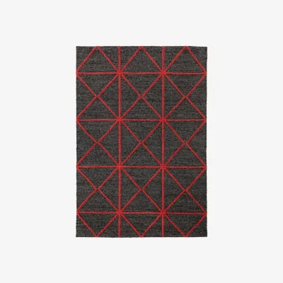 Olivia's Asiatic Carpets Prism hAND wOVEN Rug Red - 160 x 230cm