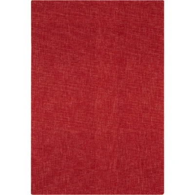Olivia's Asiatic Carpets Tweed Hand Tufted Rug Berry - 200 x 300cm