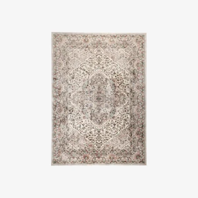 Olivia's Olivia's Nordic Living Collection - Vesper Rug in Pink & Ivory / Large