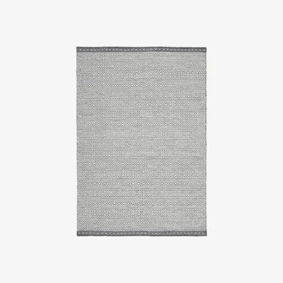 Olivia's Asiatic Carpets Knox Reversible Wool Dhurry Hand Woven Dhurry Rug Grey - 200 x 290cm