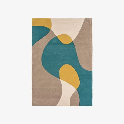 Olivia's Asiatic Carpets Matrix Hand Tufted Rug Arc Taupe - 160 x 230cm
