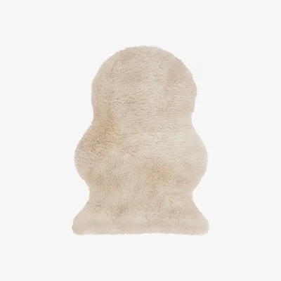 Olivia's Asiatic Carpets Auckland Double Faux Sheepskin Machine Woven Rug Honey - 70 x 200cm