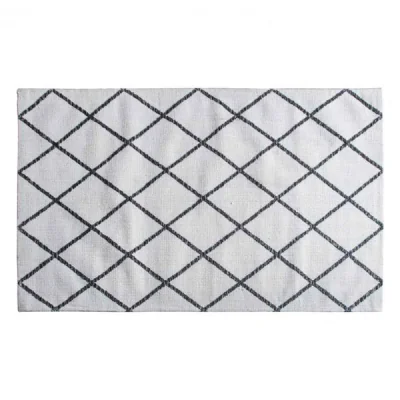Olivia's Gallery Direct Kenza Rug / Cream Charcoal / Medium