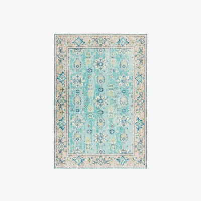 Olivia's Asiatic Carpets Syon Woven with digital print Rug AZURE - 120 x 170cm
