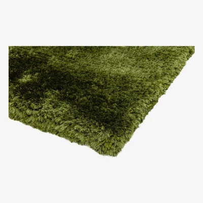 Olivia's Asiatic Carpets Plush Hand Woven Rug Green - 200 x 300cm