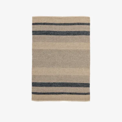 Olivia's Asiatic Carpets Fields Hand Woven Rug Ebony - 120 x 170cm
