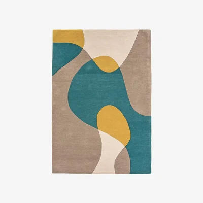 Olivia's Asiatic Carpets Matrix Hand Tufted Rug Arc Taupe - 120 x 170cm