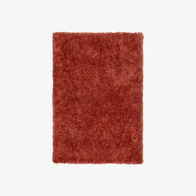 Olivia's Asiatic Carpets Spiral Shaggy Table Tufted Rug Coral - 120 x 170cm