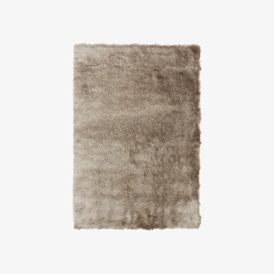 Olivia's Asiatic Carpets Whisper Table Tufted Rug Mocha - 140 x 200cm