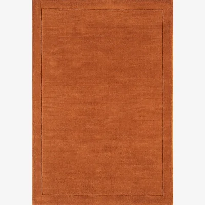 Olivia's Asiatic Carpets York Hand Woven Rug Terracotta - 80 x 150cm