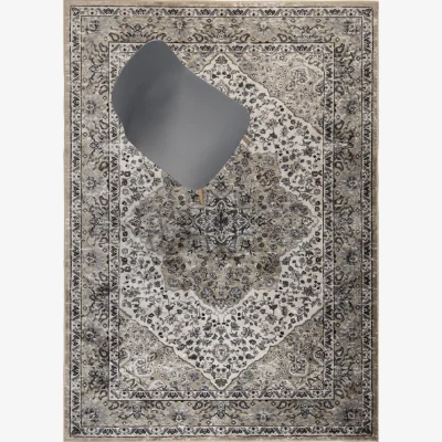 Olivia's Olivia's Nordic Living Collection - Vesper Rug in Grey / Small
