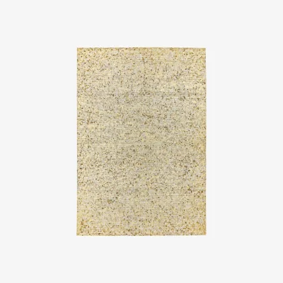 Olivia's Asiatic Carpets Elona Mosaic Cowhide Hand Sewn Rug Gold - 120 x 170cm