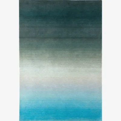 Olivia's Asiatic Carpets Ombre Hand Tufted Rug Blue - 120 x 170cm