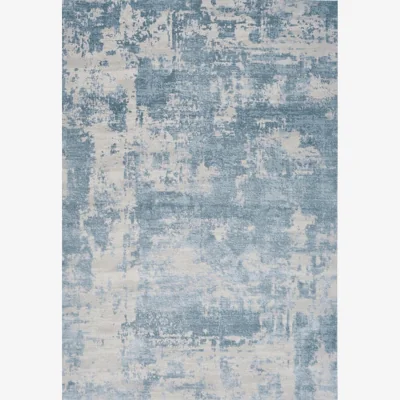 Olivia's Asiatic Carpets Astral Machine Woven Rug Blue - 80 x 150cm
