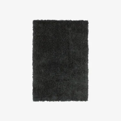 Olivia's Asiatic Carpets Diva Table Tufted Rug Charcoal - 60 x 120cm