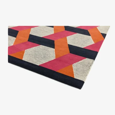 Olivia's Asiatic Carpets Camden Hand Tufted Rug Orange - 160 x 230cm