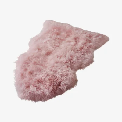 Olivia's Native Home Rug Sheepskin Pink / Pink / XXL