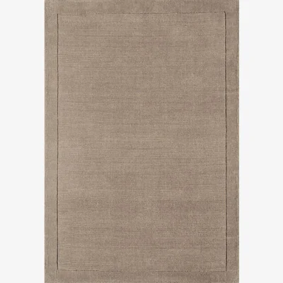 Olivia's Asiatic Carpets York Hand Woven Rug Taupe - 120 x 170cm