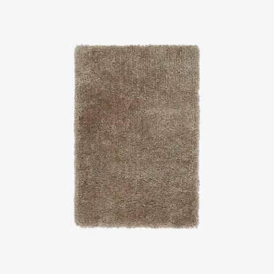 Olivia's Asiatic Carpets Spiral Shaggy Table Tufted Rug Caramel - 120 x 170cm