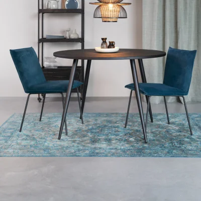 Olivia's Olivia's Nordic Living Collection - Cor Rug in Blue