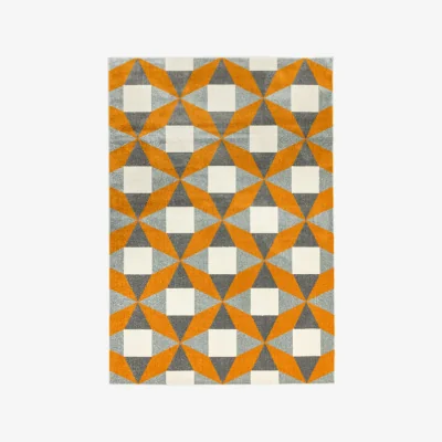 Olivia's Asiatic Carpets Colt Machine Woven Rug Fan Rust - 120 x 170cm