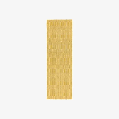 Olivia's Asiatic Carpets Sloan Hand Woven Rug Mustard - 200 x 300cm