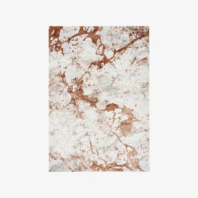 Olivia's Asiatic Carpets Astral Machine Woven Rug Terracotta - 160 x 230cm