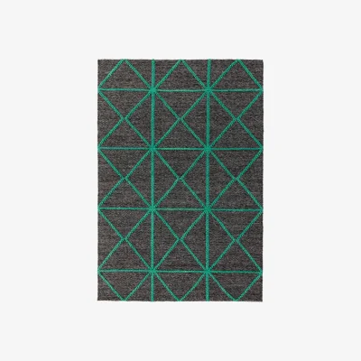 Olivia's Asiatic Carpets Prism hAND wOVEN Rug Green - 120 x 170cm