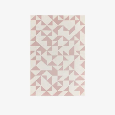 Olivia's Asiatic Carpets Patio Machine Woven Rug Pink Flag - 160 x 230cm