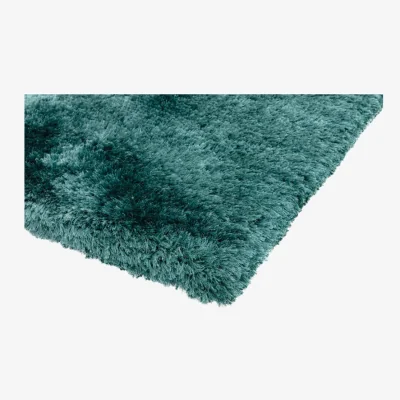 Olivia's Asiatic Carpets Plush Hand Woven Rug Petrol - 200 x 300cm