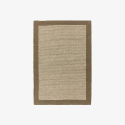 Olivia's Asiatic Carpets Moorland Hand Woven Rug Bark - 80 x 150cm