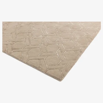 Olivia's Asiatic Carpets Nexus Hand Tufted Rug Fine Lines Sand/Sand - 200 x 290cm
