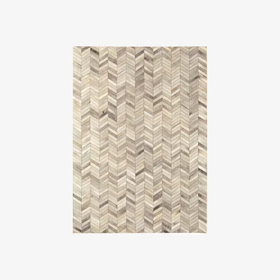 Olivia's Asiatic Carpets Gaucho Hand Sewn Rug Chevron - 160 x 230cm